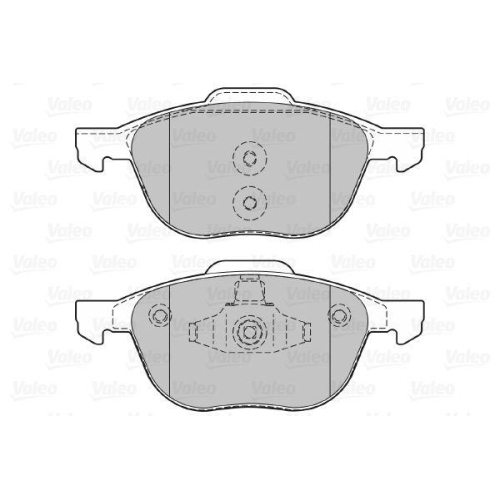 VALEO Bremsbelagsatz, Scheibenbremse 601367