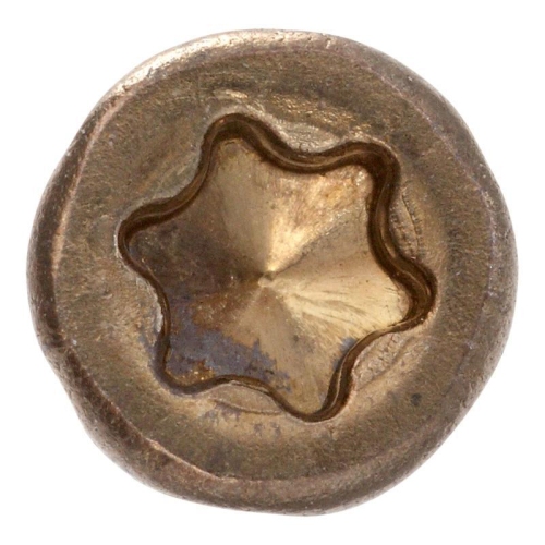 100 Thermoholzschrauben TX Senkkopf, Edelstahl A2, mit Bit 4,5 x 60 SWG