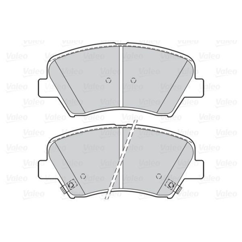 VALEO Bremsbelagsatz, Scheibenbremse FIRST 302139