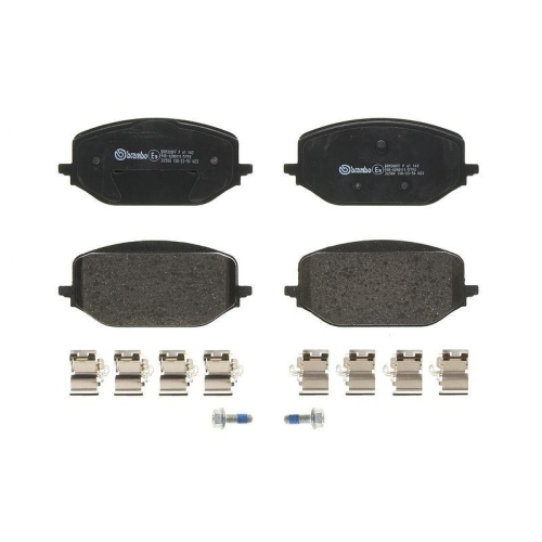 BREMBO Bremsbelagsatz, Scheibenbremse PRIME LINE P 61 142