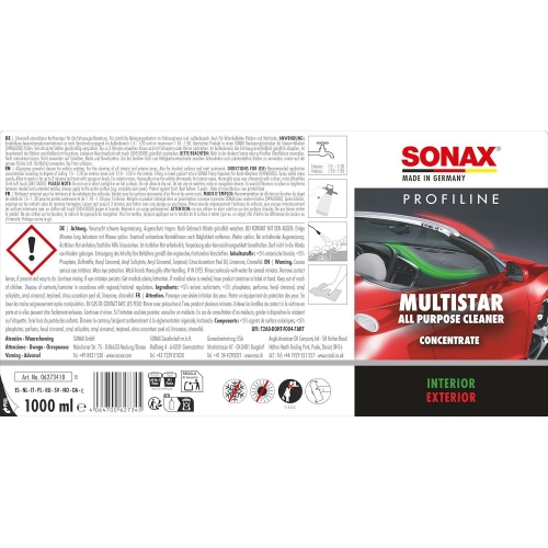 Schleifpolitur SONAX ProfiLine CutMax, 250 ml 02461410