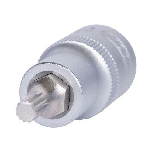 1/2 Zoll Bit-Stecknuss XZN, M6, 55 mm auf H&auml;nger KS TOOLS 911.1341-E