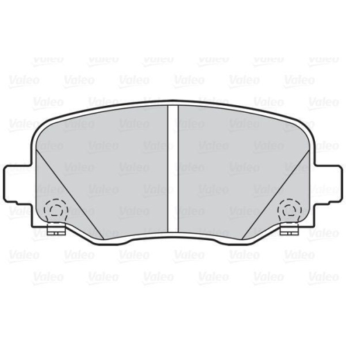 VALEO Bremsbelagsatz, Scheibenbremse FIRST 302202