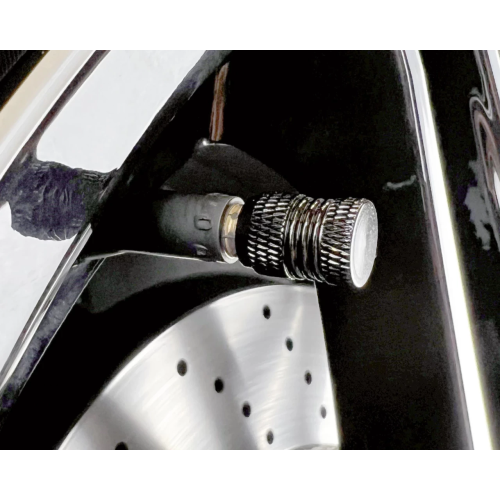 AIRCAPS Ventilkappen Milled, schwarz Foliatec 32708