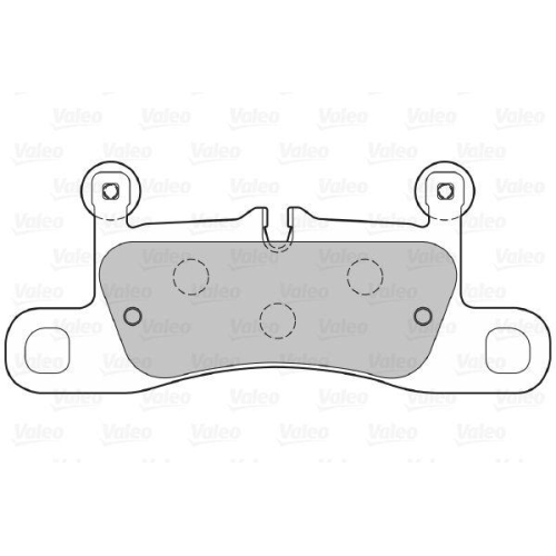 VALEO Bremsbelagsatz, Scheibenbremse 601387
