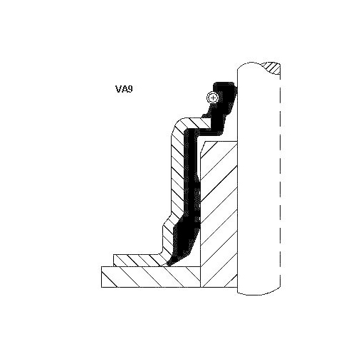 CORTECO Dichtring, Ventilschaft 19036814