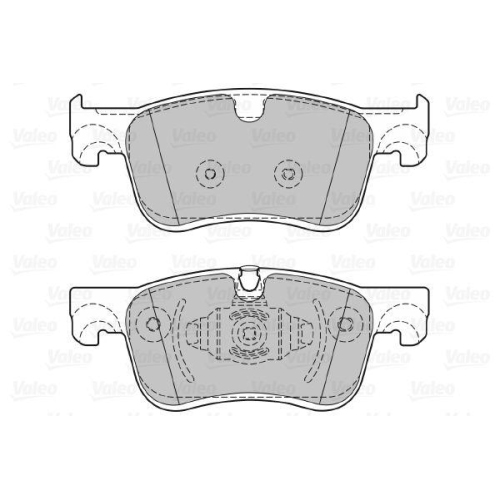 VALEO Bremsbelagsatz, Scheibenbremse 601410