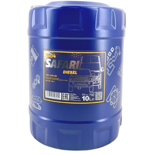 Motor&ouml;l Motoren&ouml;l Mannol Safari 20W-50 10 Liter Kanister MN7404-10
