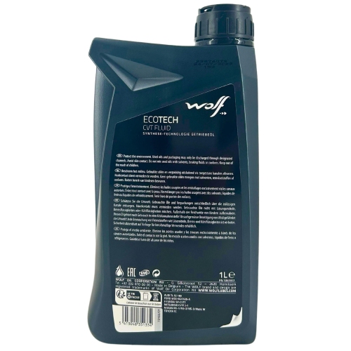Getriebe&ouml;l Wolf EcoTech CVT Fluid - 1 Liter Flasche 1051917