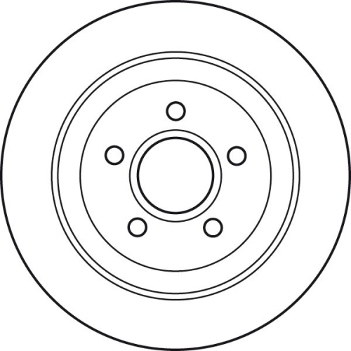 TRW Bremsscheibe DF4875