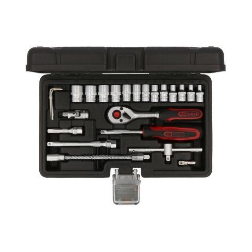 1/4 Zoll Steckschl&uuml;ssel-Satz, 25-tlg KS TOOLS 911.0625
