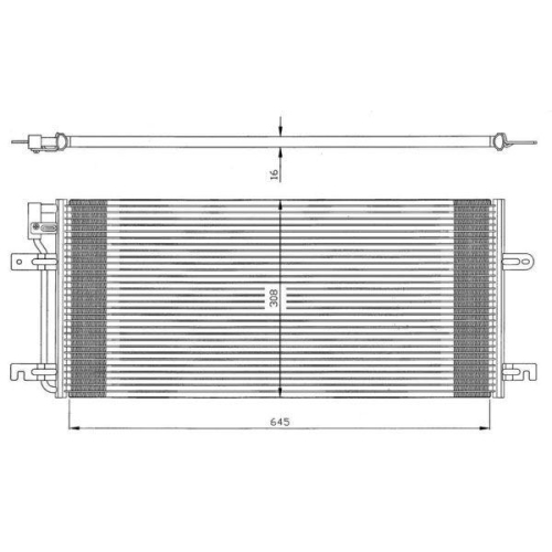 WAECO Kondensator, Klimaanlage 8880400263