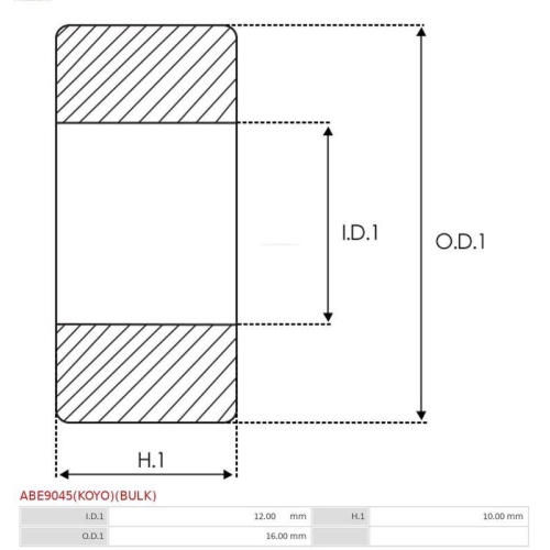 AS-PL Lager Brandneu Koyo