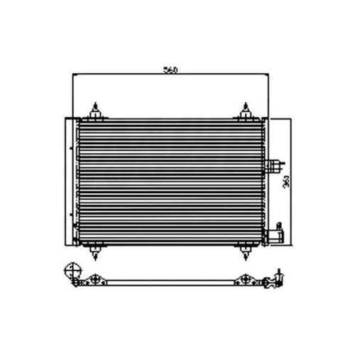 WAECO Kondensator, Klimaanlage 8880400276