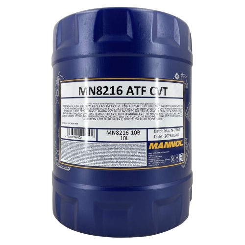 Automatikgetriebe&ouml;l Mannol ATF CVT Getriebe&ouml;l 10 Liter Kanister MN8216-10