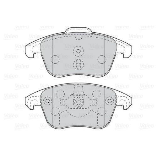 VALEO Bremsbelagsatz, Scheibenbremse FIRST 302099