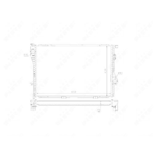 NRF K&uuml;hler, Motork&uuml;hlung EASY FIT 53721