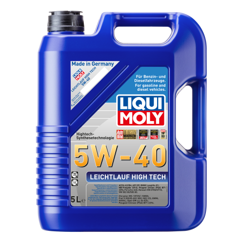 Liqui Moly Motor&ouml;l Leichtlauf High Tech, 5W-40, 10-Liter 2 Kanister 3864