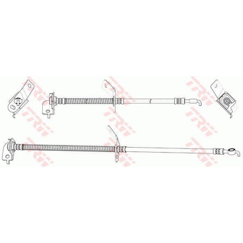 TRW Bremsschlauch PHD1058