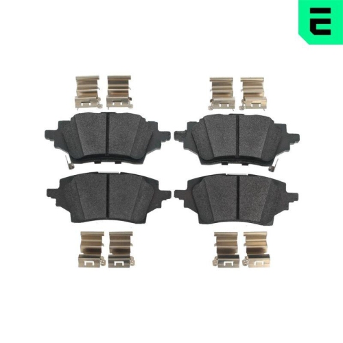 OPTIMAL Bremsbelagsatz, Scheibenbremse BP-12833