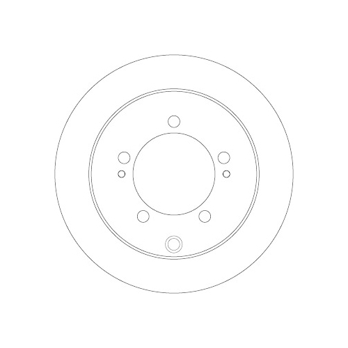 TRW Bremsscheibe DF4845