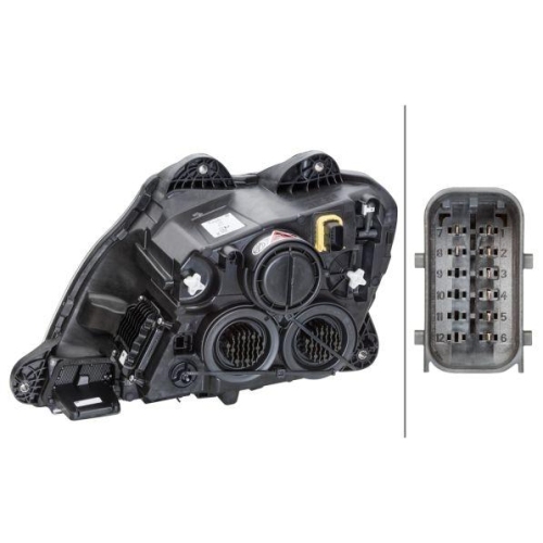 HELLA Hauptscheinwerfer 1LX 010 116-801