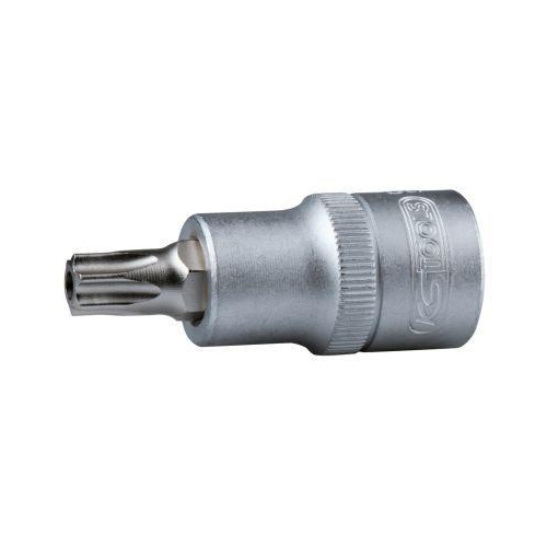 1/2 Zoll Bit-Stecknuss Torx mit Stirnlochbohrung TB10 auf H&auml;nger KS TOOLS