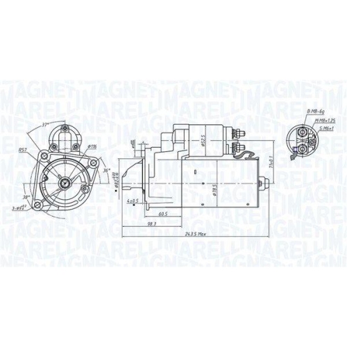 MAGNETI MARELLI Starter