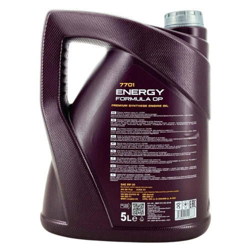 Motor&ouml;l Motoren&ouml;l Mannol Energy Formula OP 5W-30 5 Liter Kanister MN7701-5
