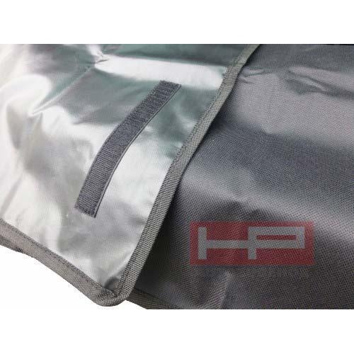 Kofferraumschutzmatte Polyester schwarz L73xB100 cm HP 19231
