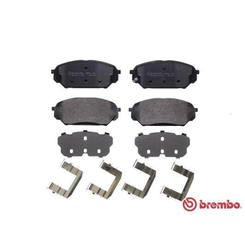 BREMBO Bremsbelagsatz, Scheibenbremse PRIME LINE P 30 071