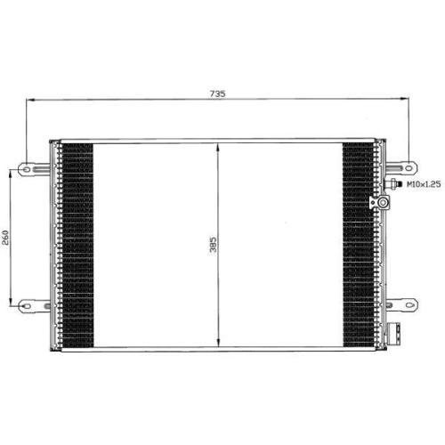 WAECO Kondensator, Klimaanlage 8880400320