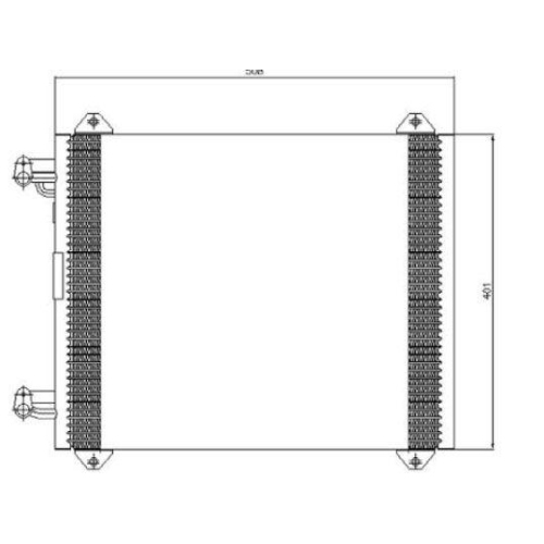 WAECO Kondensator, Klimaanlage 8880400322