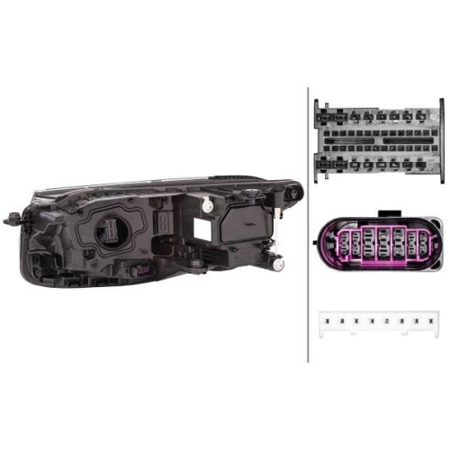 HELLA Hauptscheinwerfer 1EX 013 143-221