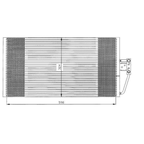 WAECO Kondensator, Klimaanlage 8880400326