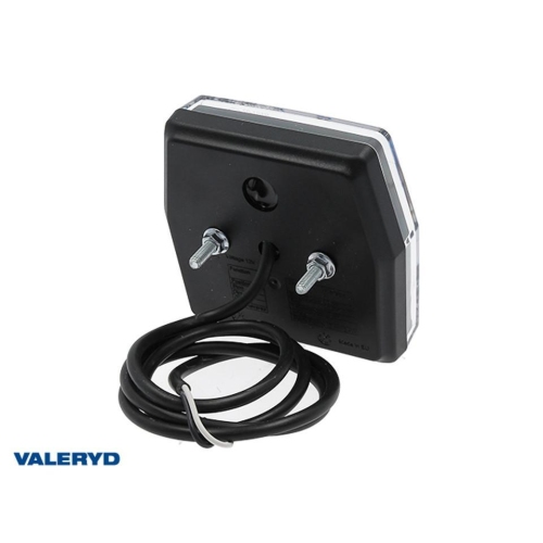 LED R&uuml;ckfahrleuchte 99,7 x 92,7 x 30, Kabel 1 m, 12 V, 2 x M5 CC=45 mm Anh&auml;nger