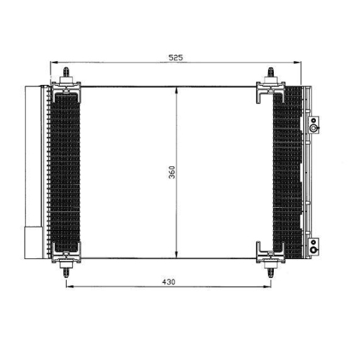 WAECO Kondensator, Klimaanlage 8880400334