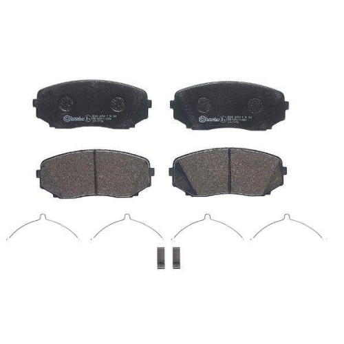 BREMBO Bremsbelagsatz, Scheibenbremse PRIME LINE P 54 060