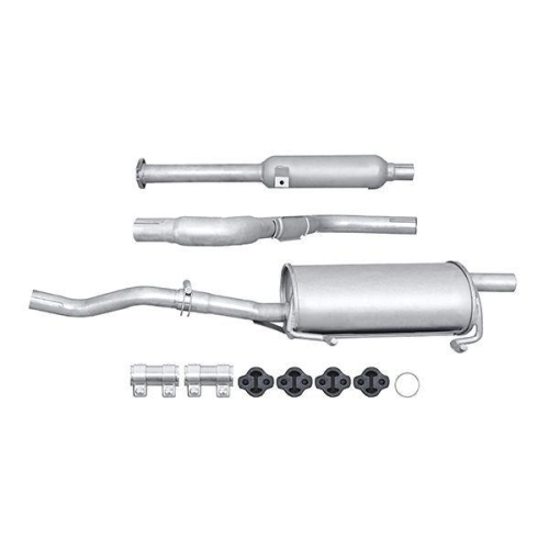 HELLA Endschalld&auml;mpfer Easy2Fit &ndash; PARTNERED with Faurecia 8LD 366 035-571