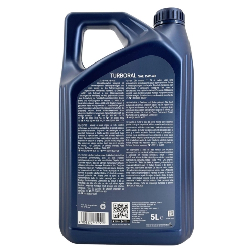 Motor&ouml;l Motoren&ouml;l Aral Turboral 15W-40 5 Liter Kanister 15F45B