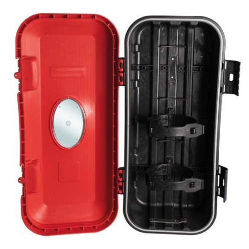 Suer Feuerlöscherkasten für Löscher, Polyethylen, rot/schwarz 390144272