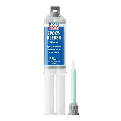 Klebstoff LIQUI MOLY 6183 Epoxykleber Kartusche Hei&szlig;kleber 25 ml