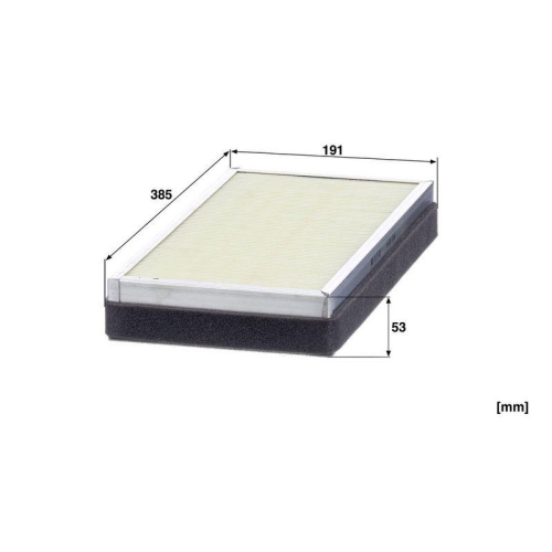 MANN-FILTER Filter, Innenraumluft CUD 39 009