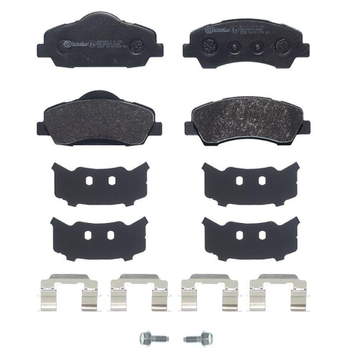 BREMBO Bremsbelagsatz, Scheibenbremse PRIME LINE P 61 138