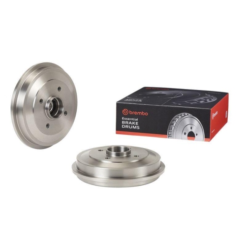 BREMBO Bremstrommel ESSENTIAL LINE - With Bearing Kit