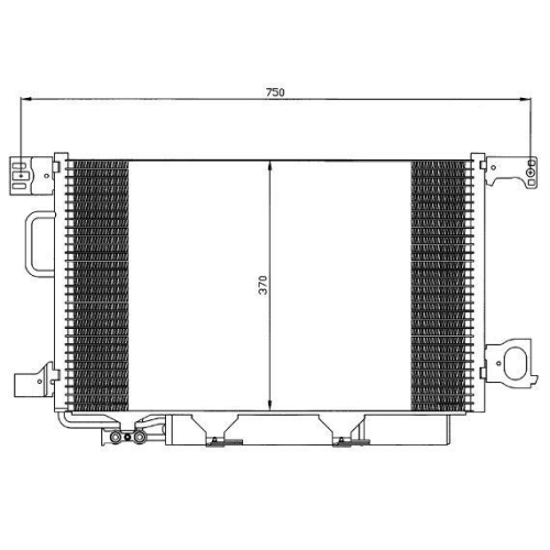 WAECO Kondensator, Klimaanlage 8880400352