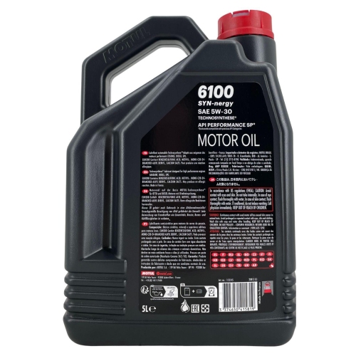 Motor&ouml;l Motoren&ouml;l Motul 6100 SYN-nergy 5W-30 5 Liter Kanister 113145