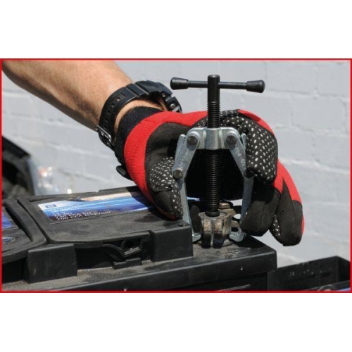 Universal Polklemmen-Abzieher 2-armig mit Knebel, M10x80mm KS TOOLS 700.1165