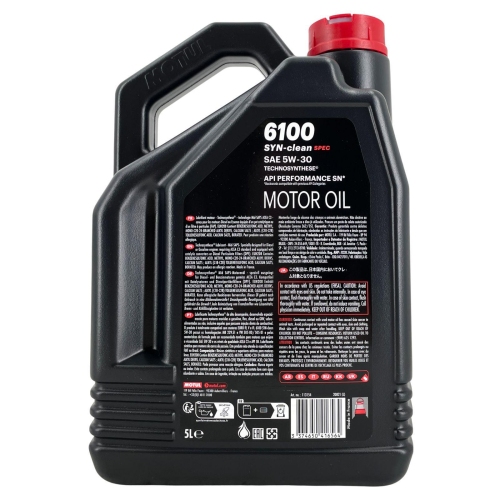 Motor&ouml;l Motoren&ouml;l Motul 6100 SYN-clean SPEC 5W-30 5 Liter Kanister 113154