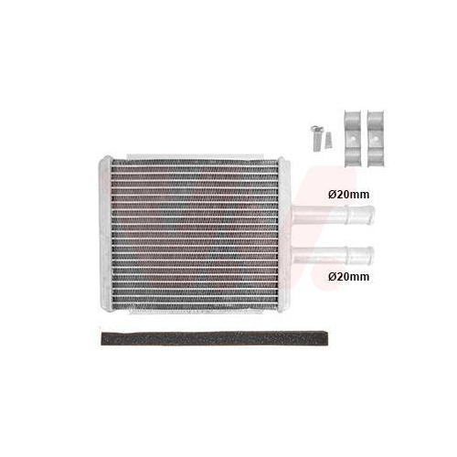 VAN WEZEL W&auml;rmetauscher, Innenraumheizung *** IR PLUS *** 58016702